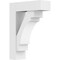 Ekena Millwork Standard Merced Architectural Grade PVC Bracket with Block Ends, 5"W x 16"D x 22"H BKTP05X16X22MRC05 - alternate 1